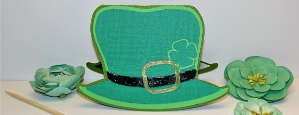 Darina's Crafts St.PatriscHat.Card_  