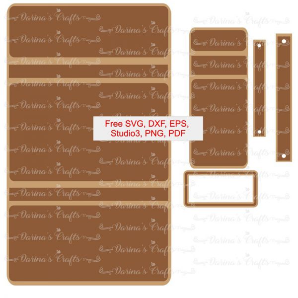 Free Template for the Suitcase Card - Darina's Crafts