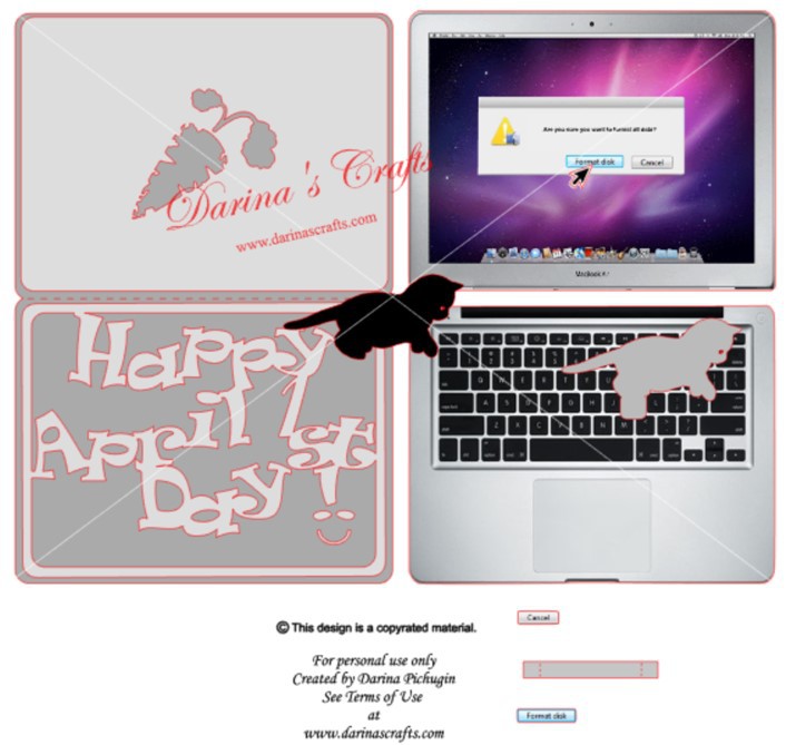 Darina's Crafts iCarrotCard_Template  