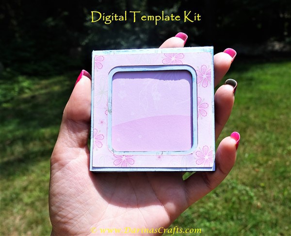 Photo Mats Digital Templates with Secret Flaps
