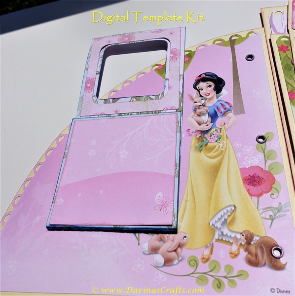 Photo Mats Digital Templates with Secret Flaps