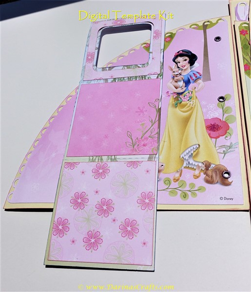 Photo Mats Digital Templates with Secret Flaps