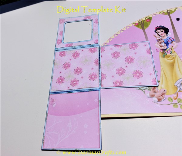 Photo Mats Digital Templates with Secret Flaps