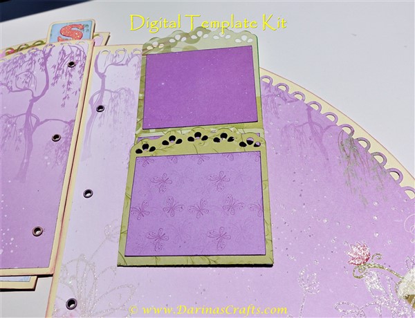 Photo Mats Digital Templates with Secret Flaps