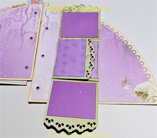 Photo Mats Digital Templates with Secret Flaps