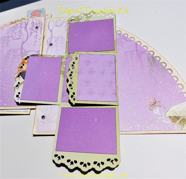 Photo Mats Digital Templates with Secret Flaps