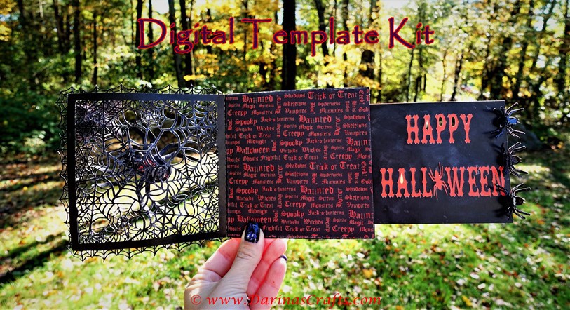 Darina's Crafts Halloween_Spider_Card_12_byDarinasCrafts  