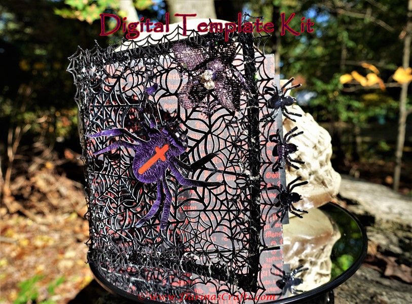 Darina's Crafts Halloween_Spider_Card_28_byDarinasCrafts  