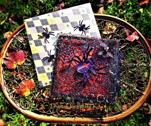 Darina's Crafts Halloween_Spider_Card_Main2_byDarinasCrafts-800x480  