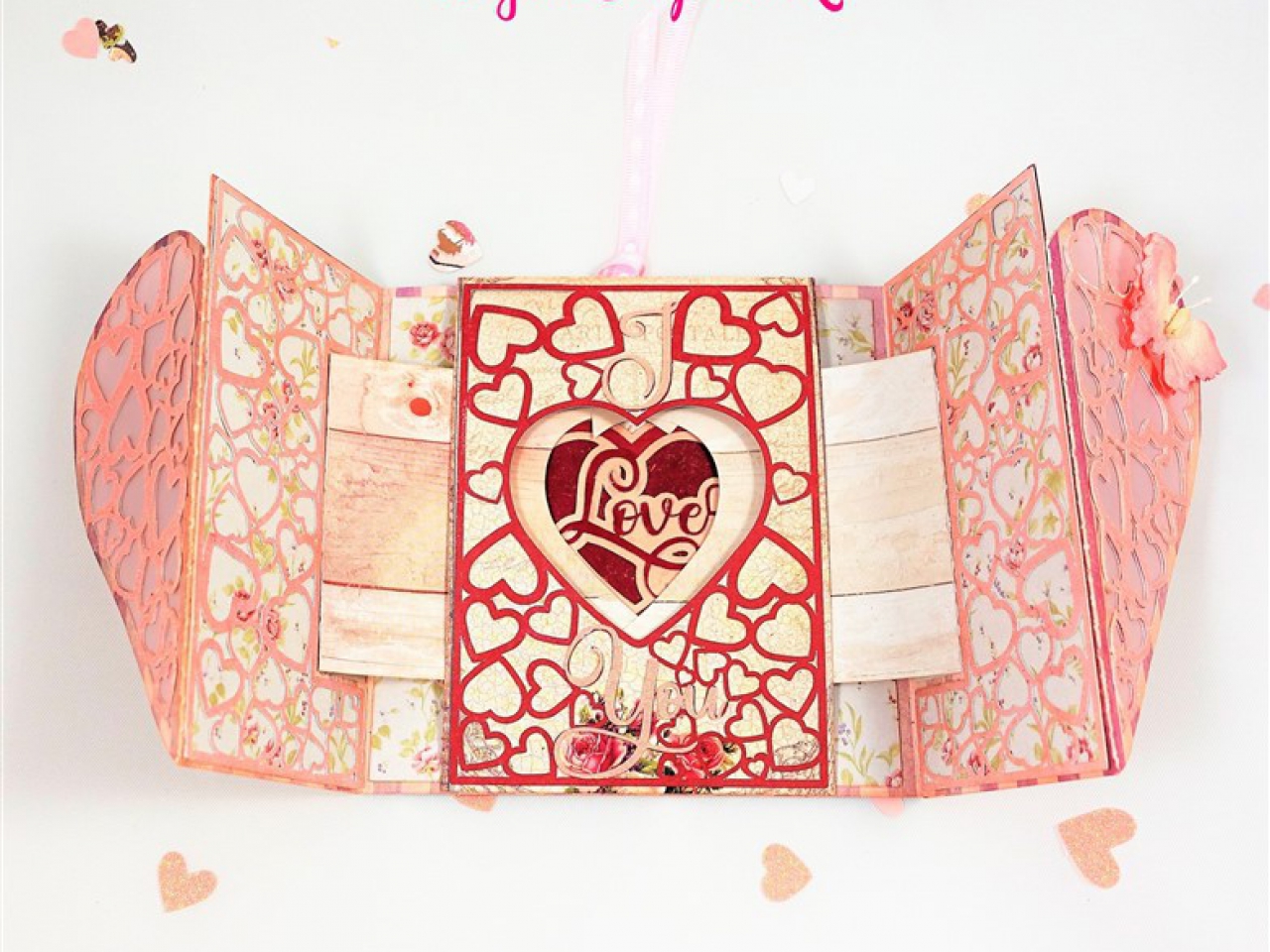 Peek A Boo Heart Tee main image 0