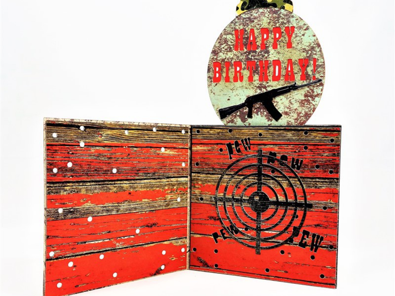 Military Interactive Card Digital Template – Happy Birthday Card with ...