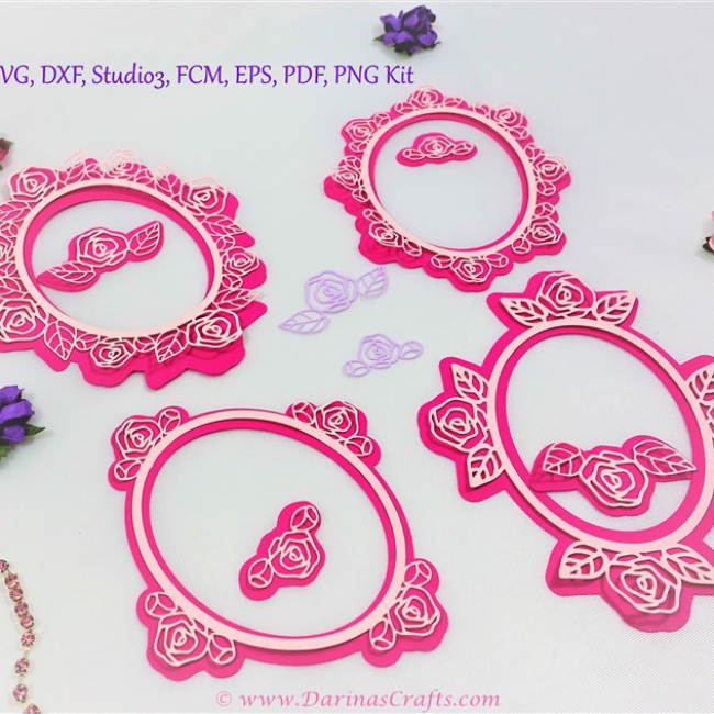 Darina's Crafts Rose-Oval-Frames-and-Doilies-Kit108_byDarinasCrafts-650x650_c  