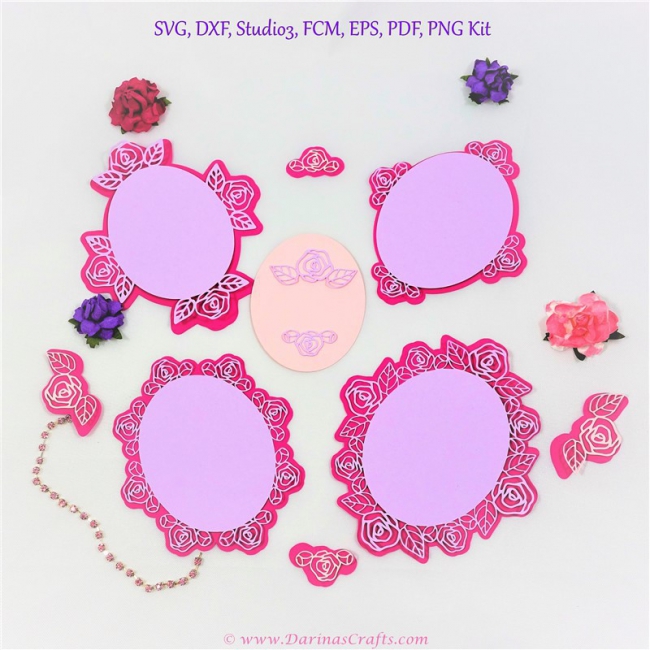 Darina's Crafts Rose-Oval-Frames-and-Doilies-Kit111_byDarinasCrafts-650x650_c  