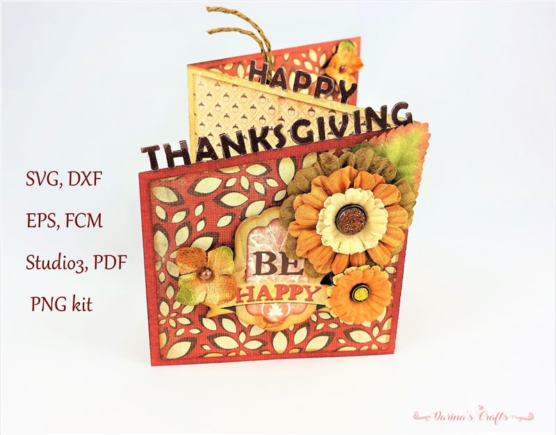 Darina's Crafts Thanksgiving_Z-fold-Card01_byDarinasCrafts  