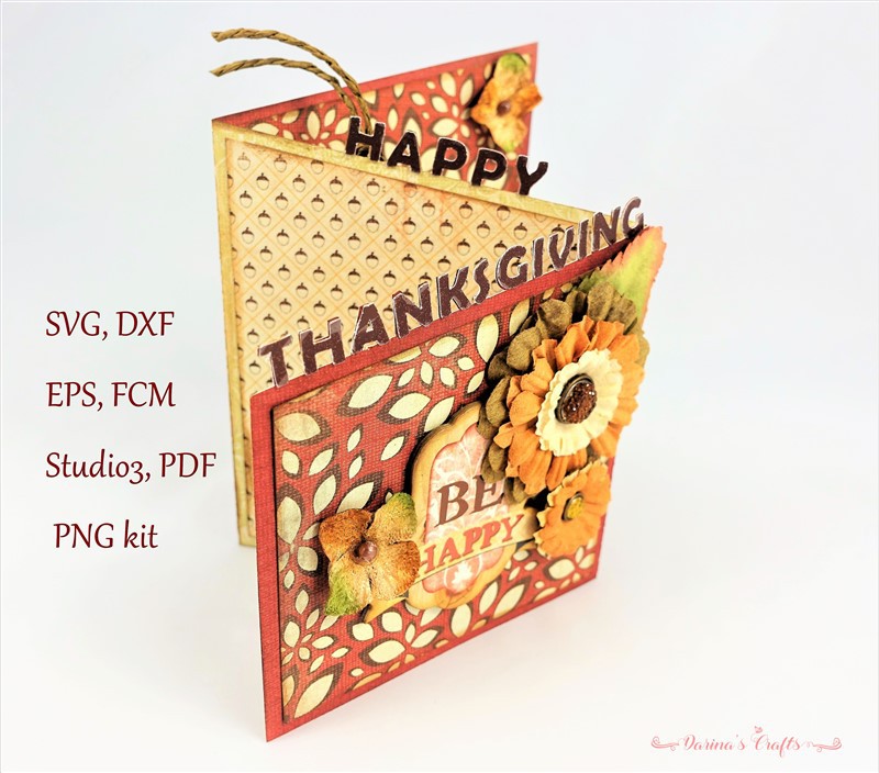 Darina's Crafts Thanksgiving_Z-fold-Card05_byDarinasCrafts  