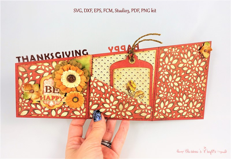 Darina's Crafts Thanksgiving_Z-fold-Card10_byDarinasCrafts  