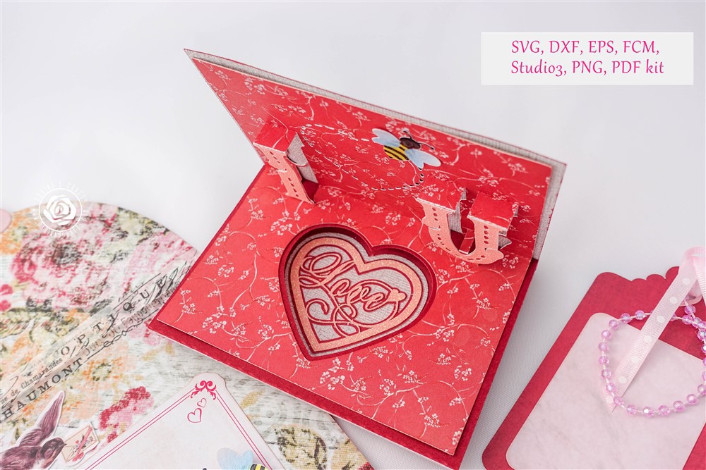 Darina's Crafts Bee-Mine_Diorama-Card25_DarinasCrafts  