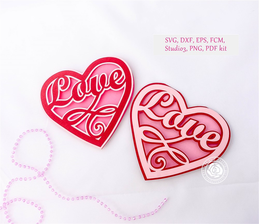 Darina's Crafts Love-Heart-Card-0106DarinasCrafts  