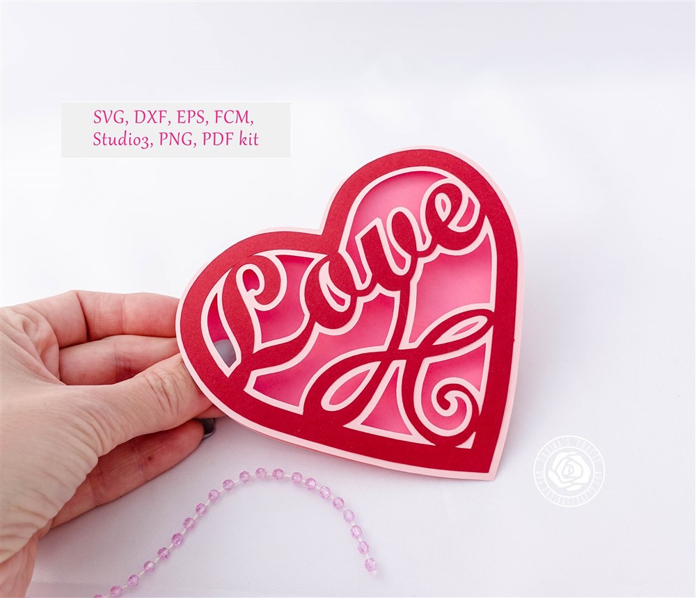 Darina's Crafts Love-Heart-Card-0110DarinasCrafts  