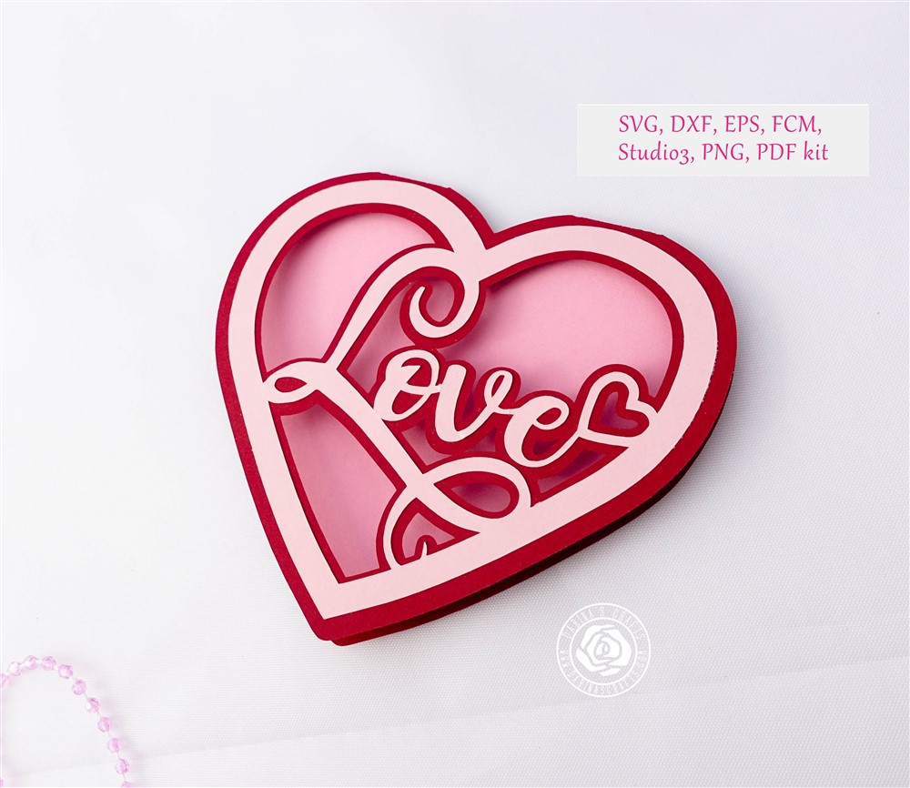 Darina's Crafts Love-Heart-Card-0207DarinasCrafts  