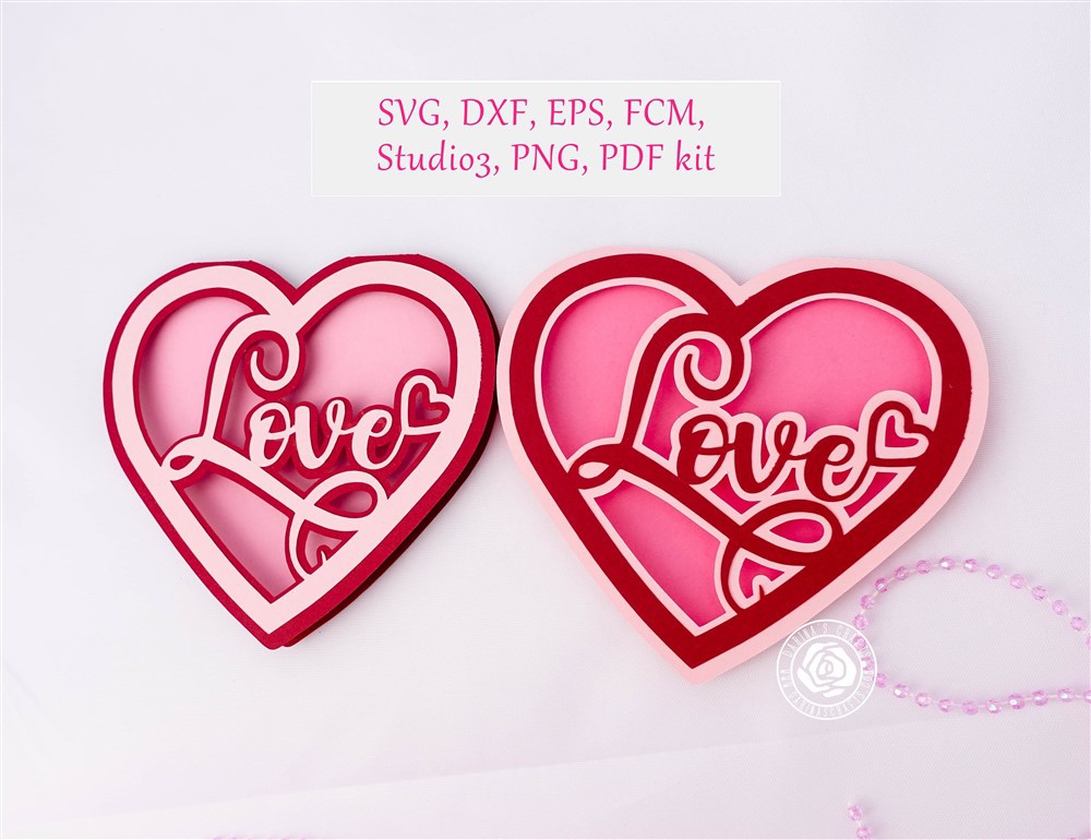 Darina's Crafts Love-Heart-Card-0219DarinasCrafts  