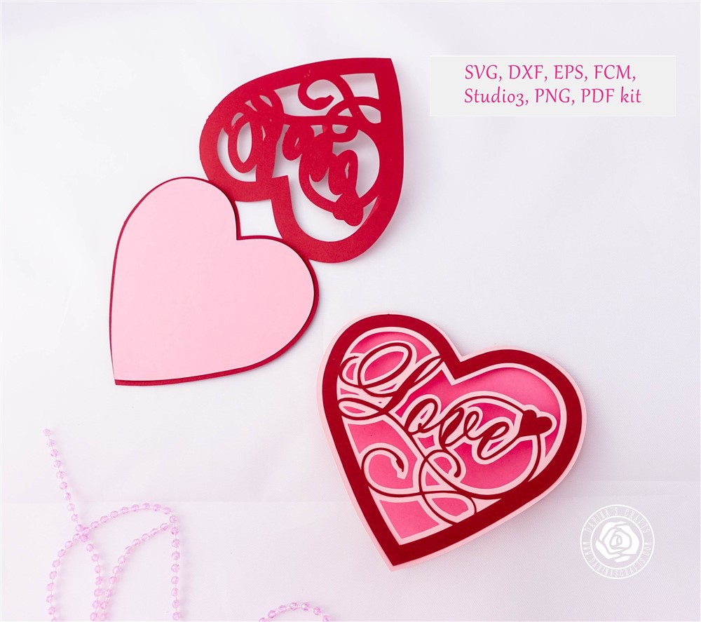 Darina's Crafts Love-Heart-Card-0309DarinasCrafts  