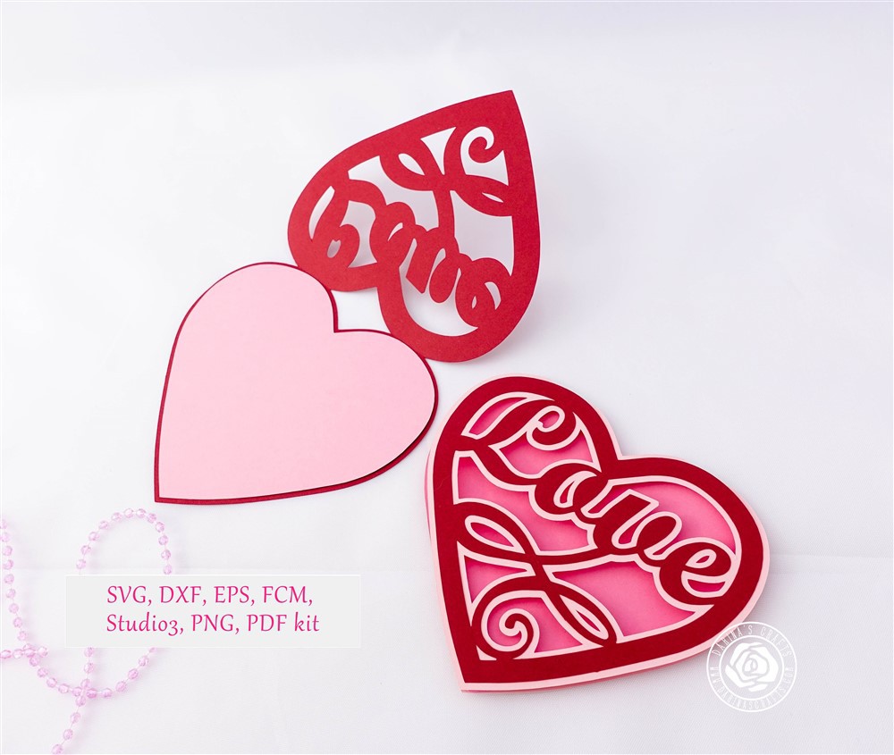 Darina's Crafts Love-Heart-Card-0115DarinasCrafts  