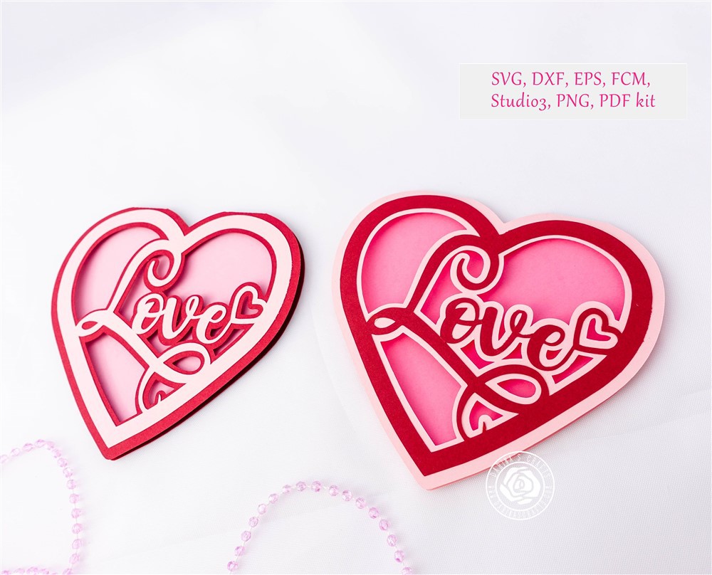 Darina's Crafts Love-Heart-Card-0203DarinasCrafts  