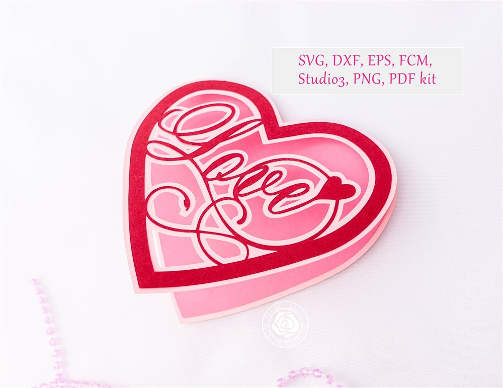 Darina's Crafts Love-Heart-Card-0304DarinasCrafts  