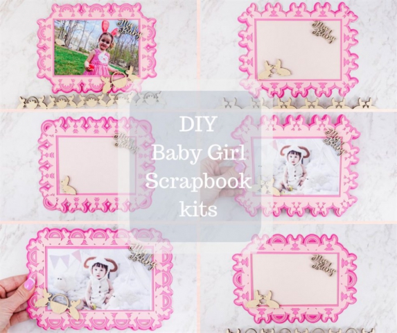 Personalized DIY Baby Girl-themed Scrapbook kits Darina's Crafts DIY-Baby-Girl-Scrapbook-kits1000-x-838-982x823-640x480