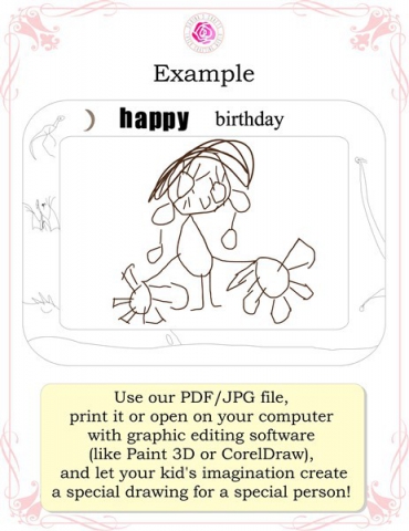 Darina's Crafts Custom-Kids-Drawing-Picture-Frame_DarinasCrafts-6-1-640x480  